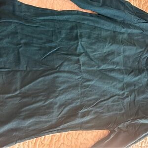 Teal Long Sleeve Dress zenana 3